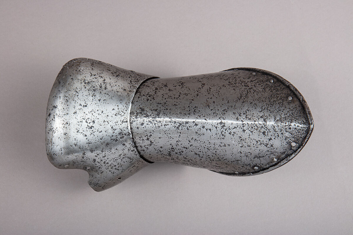Gauntlet for the Right Hand, Steel, Italian, probably Milan