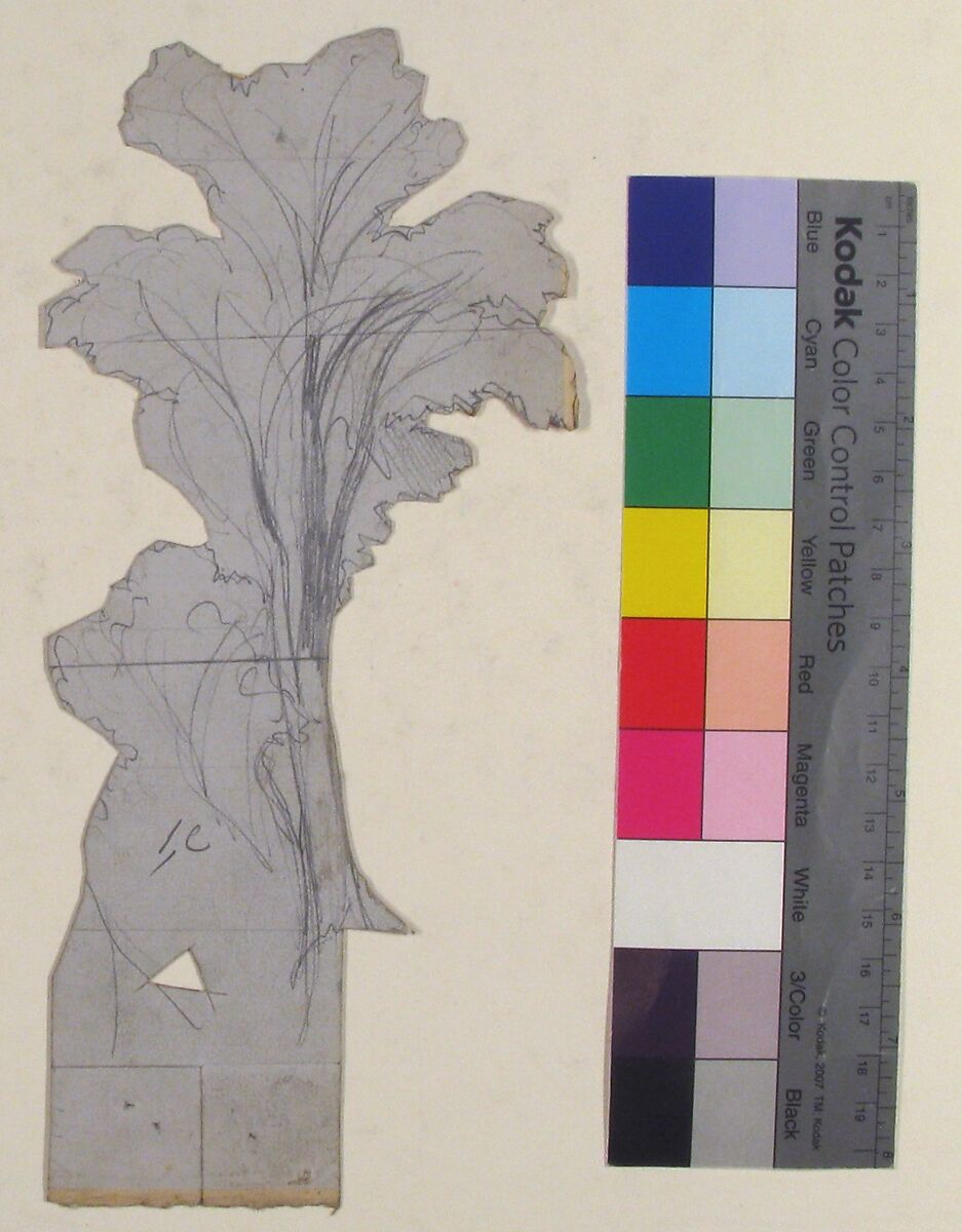Design for a Stage Set at the Opéra, Paris, Eugène Cicéri (French, Paris 1813–1890 Fontainebleau), Graphite