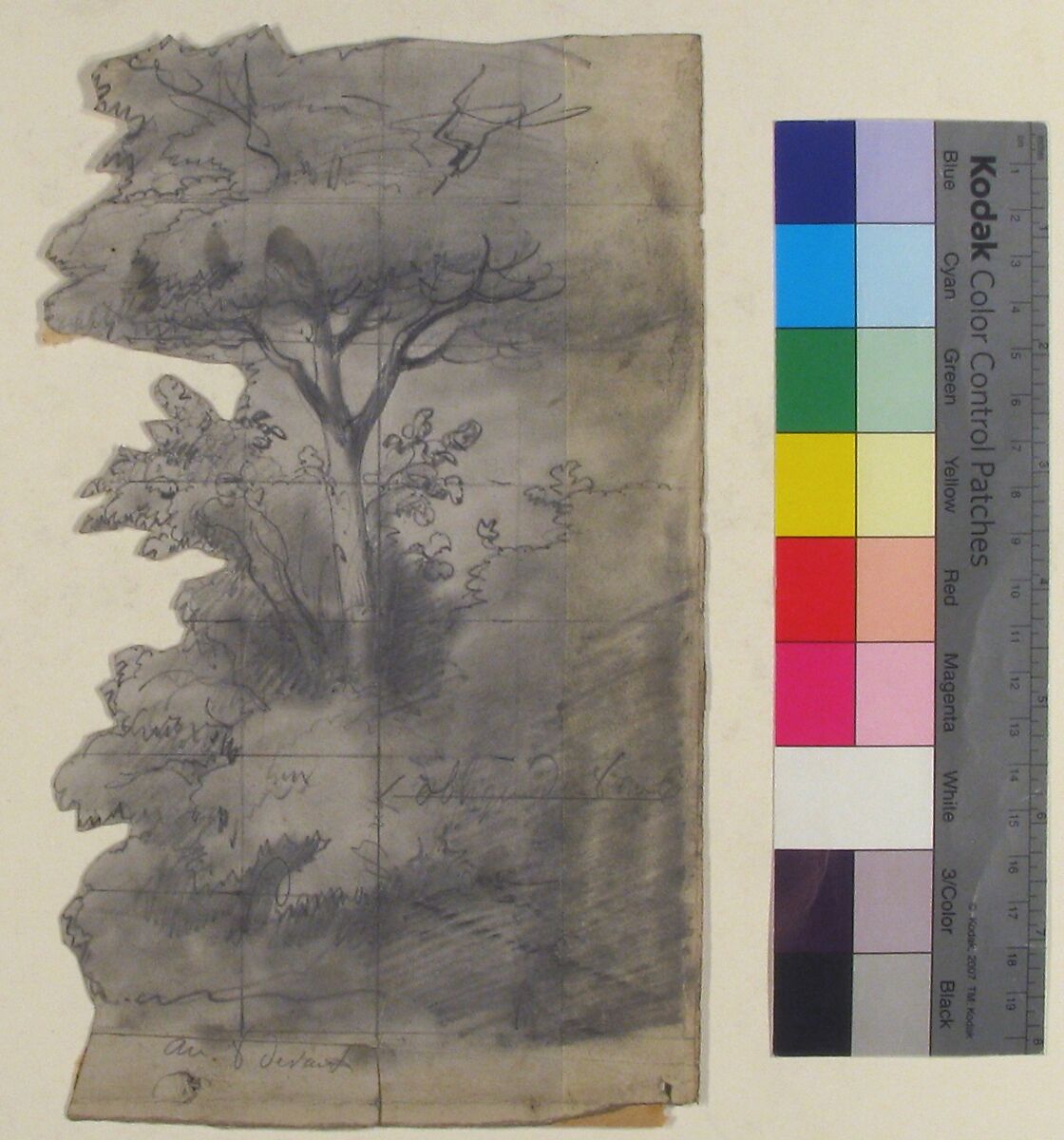 Design for a Stage Set at the Opéra, Paris, Eugène Cicéri (French, Paris 1813–1890 Fontainebleau), Graphite