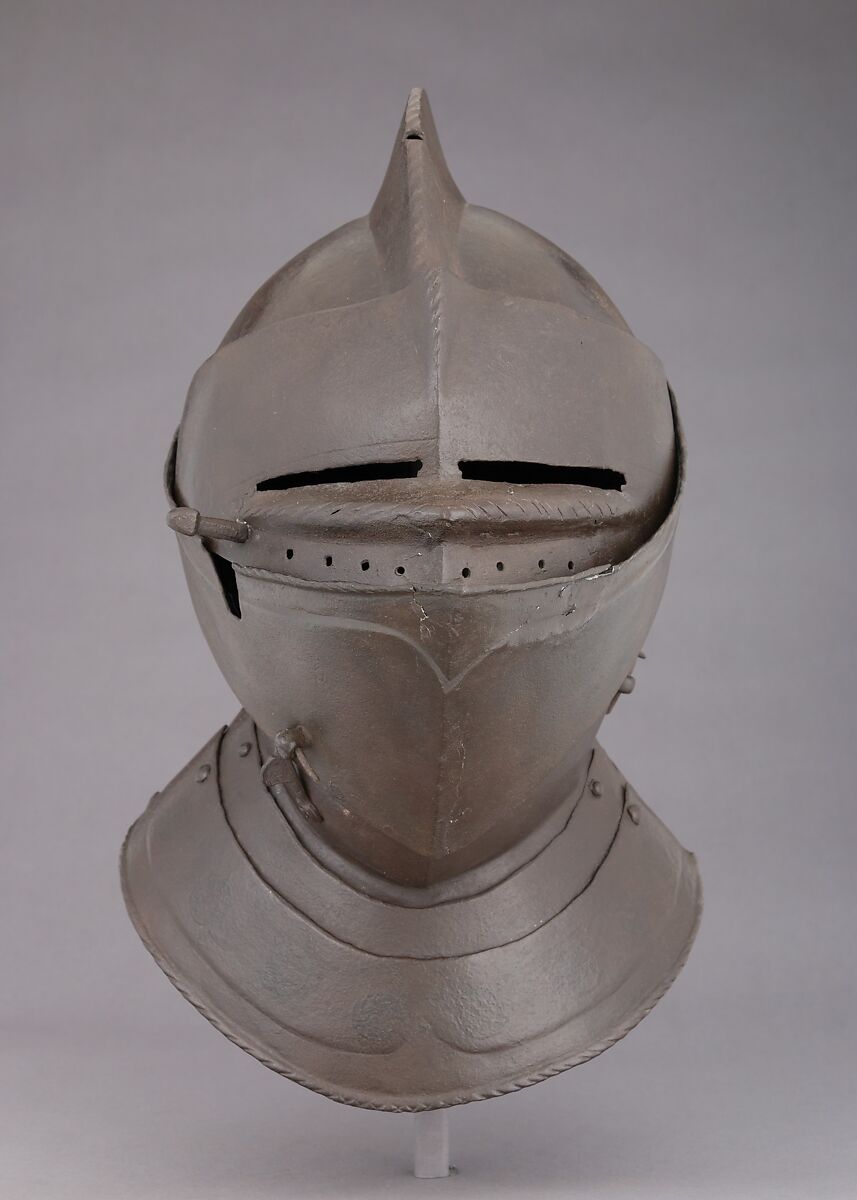 Close-Helmet, Steel, European