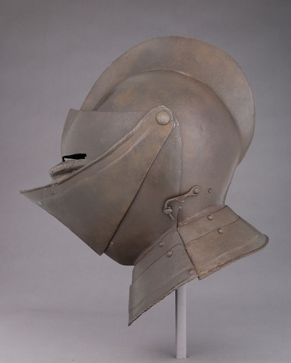 Close-Helmet, Steel, European