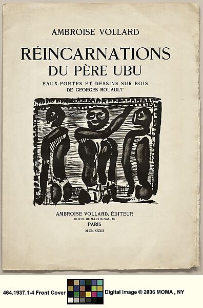 Réincarnation du Père Ubu, Published by Ambroise Vollard (French, 1866–1939)  , Paris, Wood engraving