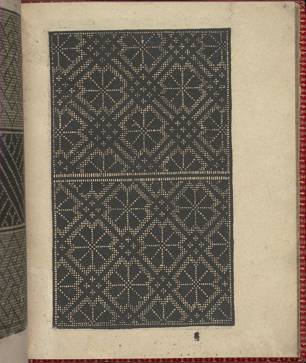 Ce est ung tractat de la noble art de leguille ascavoir ouvraiges de spaigne..., Willem Vosterman (Netherlandish, active Antwerp), Woodcut