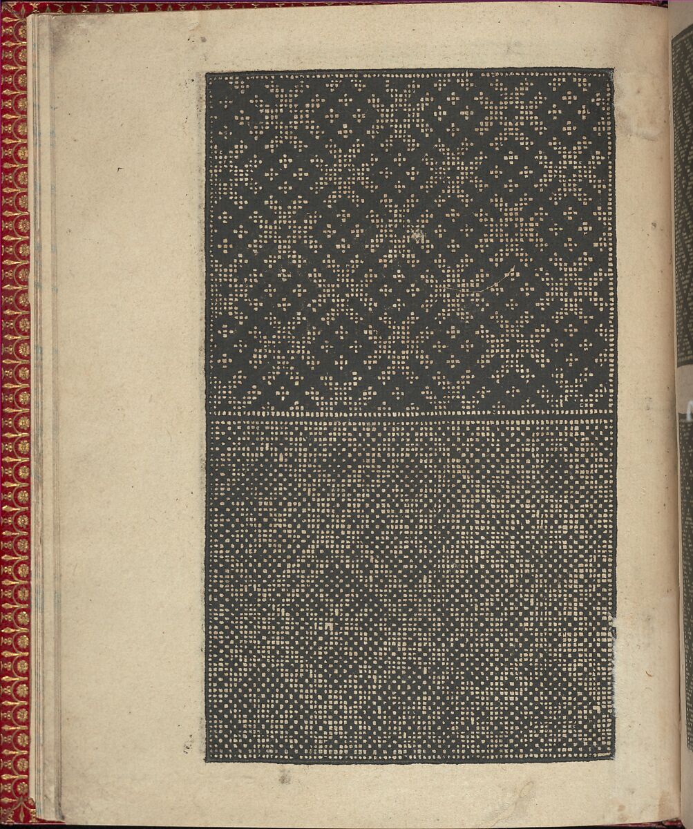 Ce est ung tractat de la noble art de leguille ascavoir ouvraiges de spaigne..., Willem Vosterman (Netherlandish, active Antwerp), Woodcut