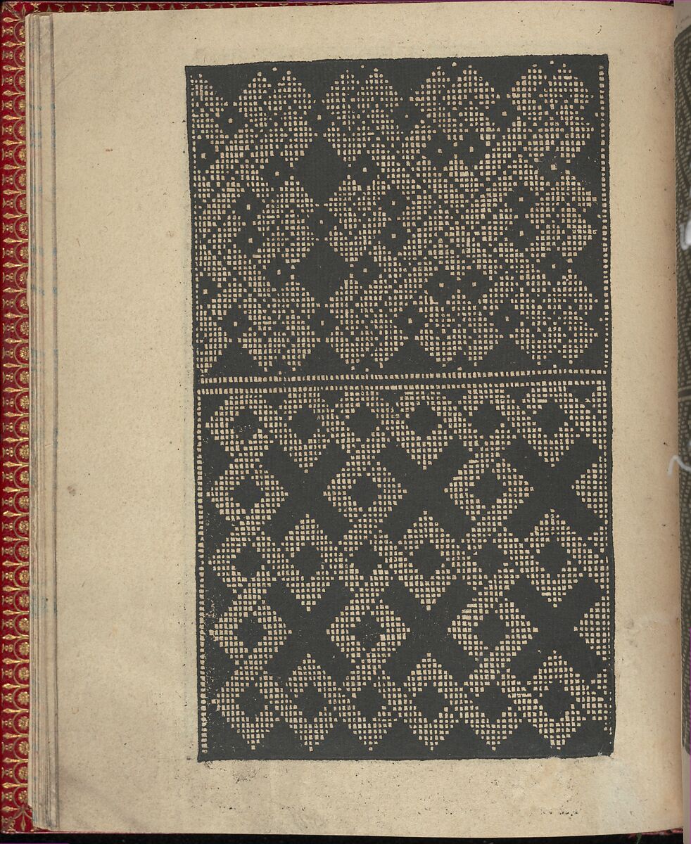 Ce est ung tractat de la noble art de leguille ascavoir ouvraiges de spaigne..., Willem Vosterman (Netherlandish, active Antwerp), Woodcut