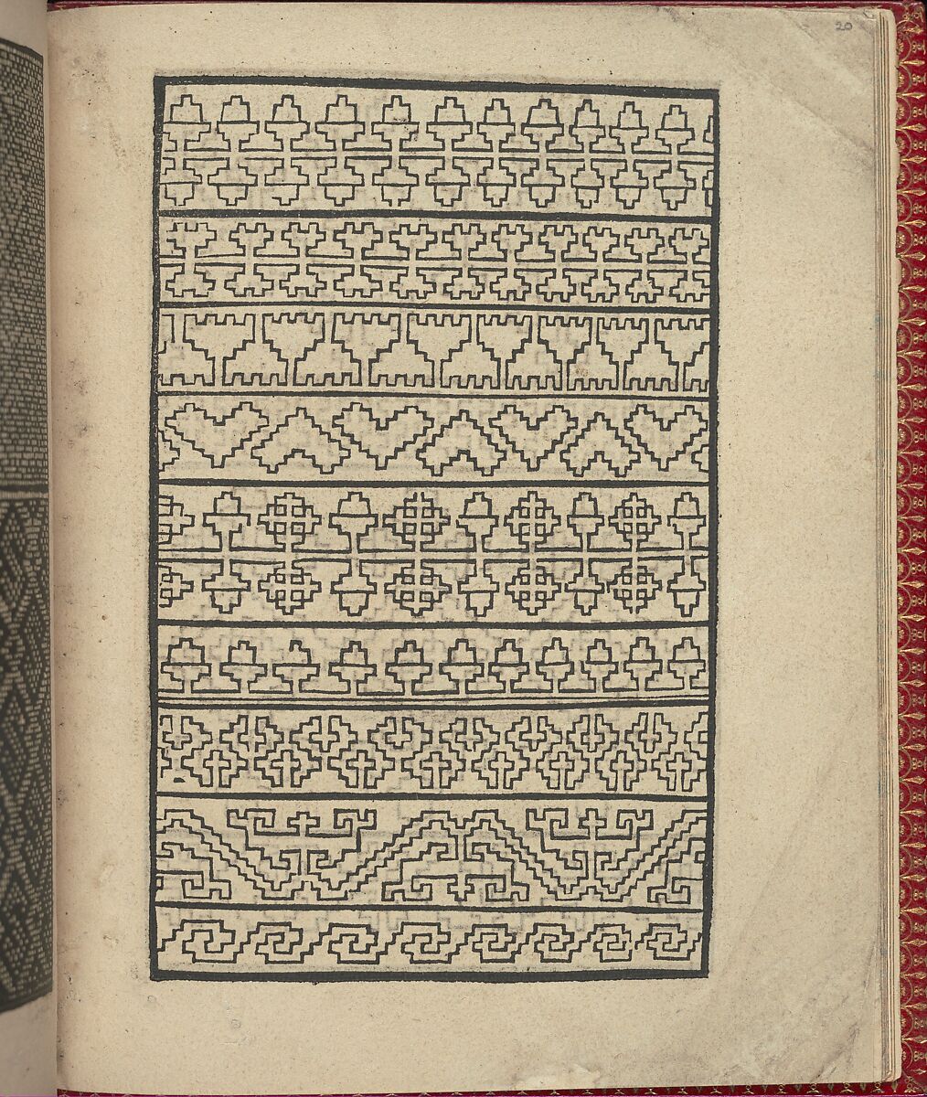 Ce est ung tractat de la noble art de leguille ascavoir ouvraiges de spaigne..., Willem Vosterman (Netherlandish, active Antwerp), Woodcut