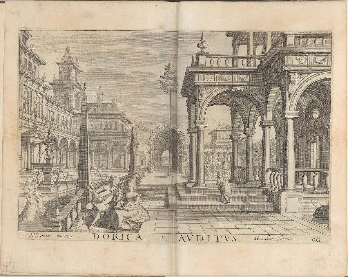 Architectur oder Bawmeisterschaft..., After Hans Vredeman de Vries (Netherlandish, Leeuwarden 1527–1606 (?)  Antwerp (?)), Illustrations: etching and engraving 