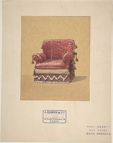 Design for an Armchair
