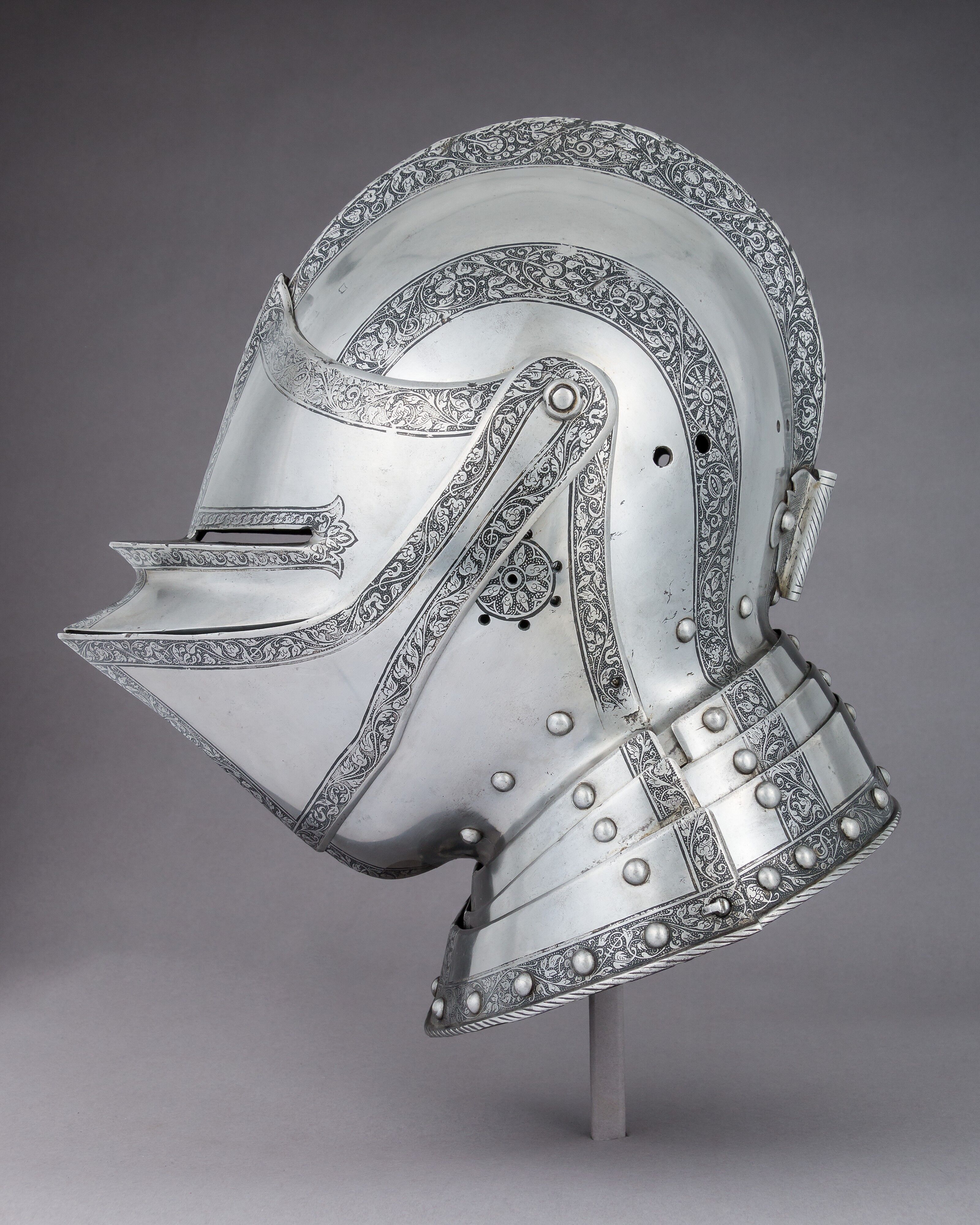 Attributed to Wolfgang Grosschedel - Close Helmet - German