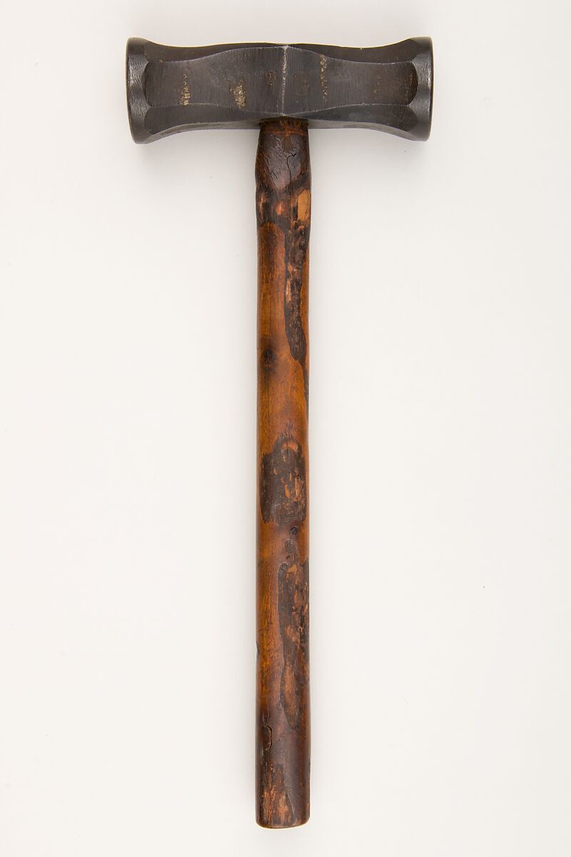 Armorer's Hammer, Iron, wood, German or French