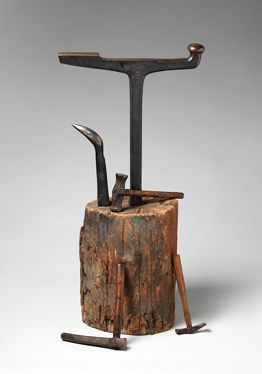 Armorer's Hammer, Iron, wood, German or French