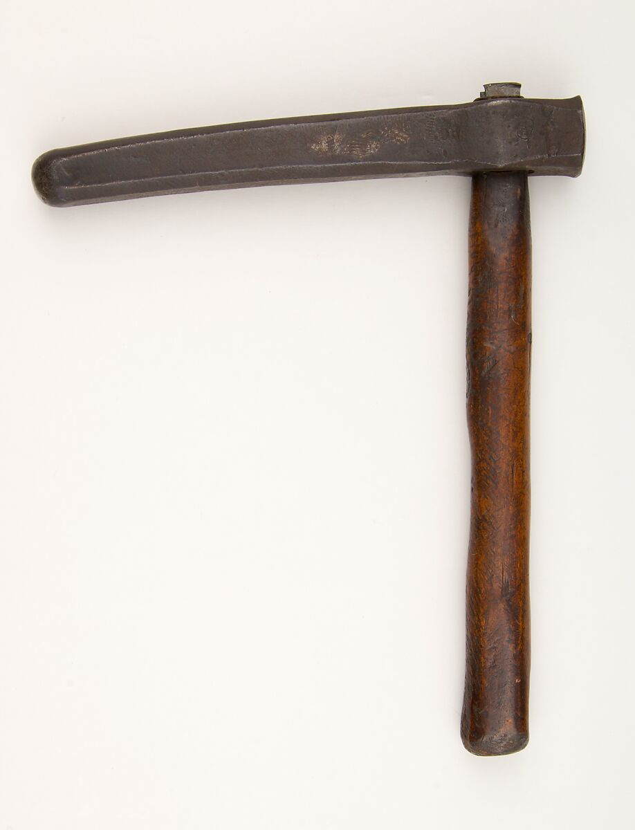 Armorer's Hammer, Iron, wood, German or French