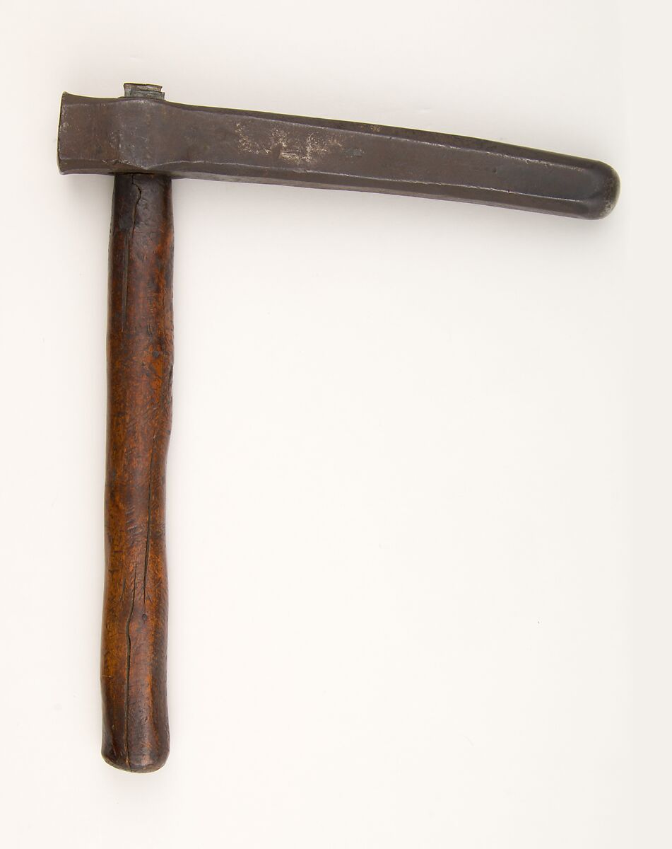 Armorer's Hammer, Iron, wood, German or French