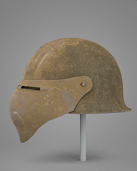 American Helmet Model No. 8, Ford Motor Company (American, founded 1903), Steel, leather, felt, canvas, bronze, pigment, sawdust, American, Philadelphia