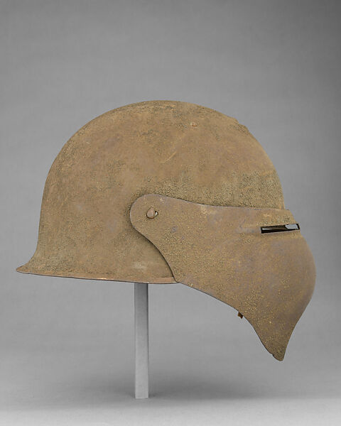 American Helmet Model No. 8, Ford Motor Company (American, founded 1903), Steel, leather, felt, canvas, bronze, pigment, sawdust, American, Philadelphia