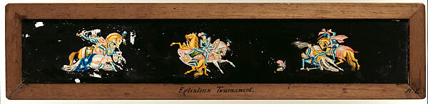 Eglinton Tournament Magic Lantern Slide