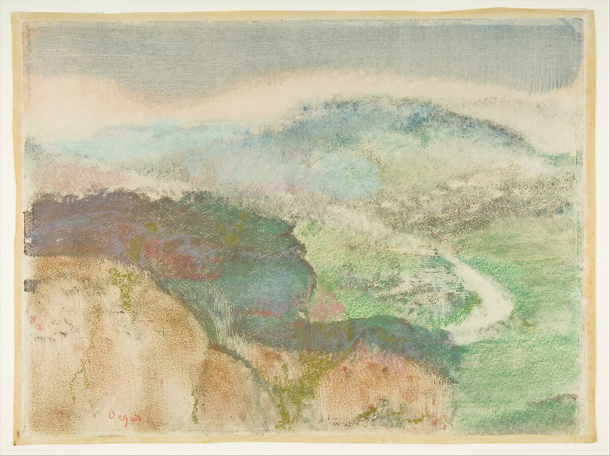 Edgar Degas | Landscape | The Metropolitan Museum of Art