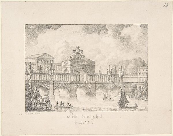 Design for a Triumphal Bridge