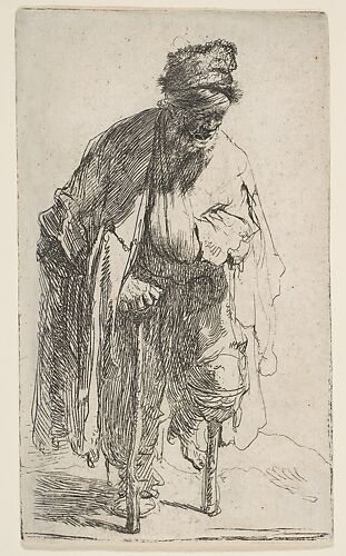 Beggar with a Wooden Leg