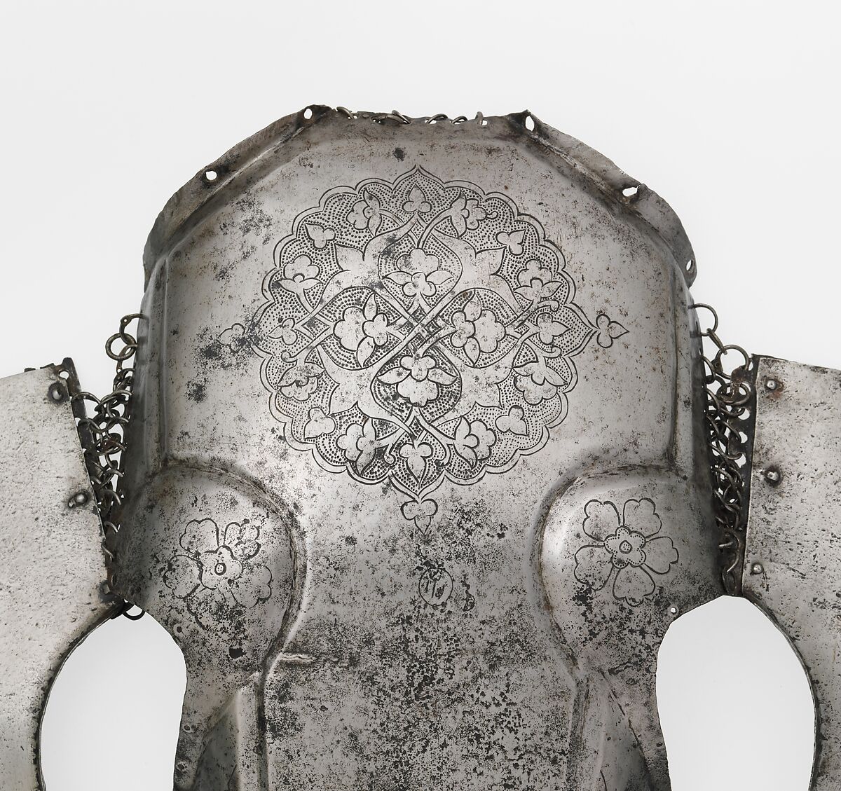 Armor for Man and Horse, Steel, leather, Syrian, Iranian, and Turkish