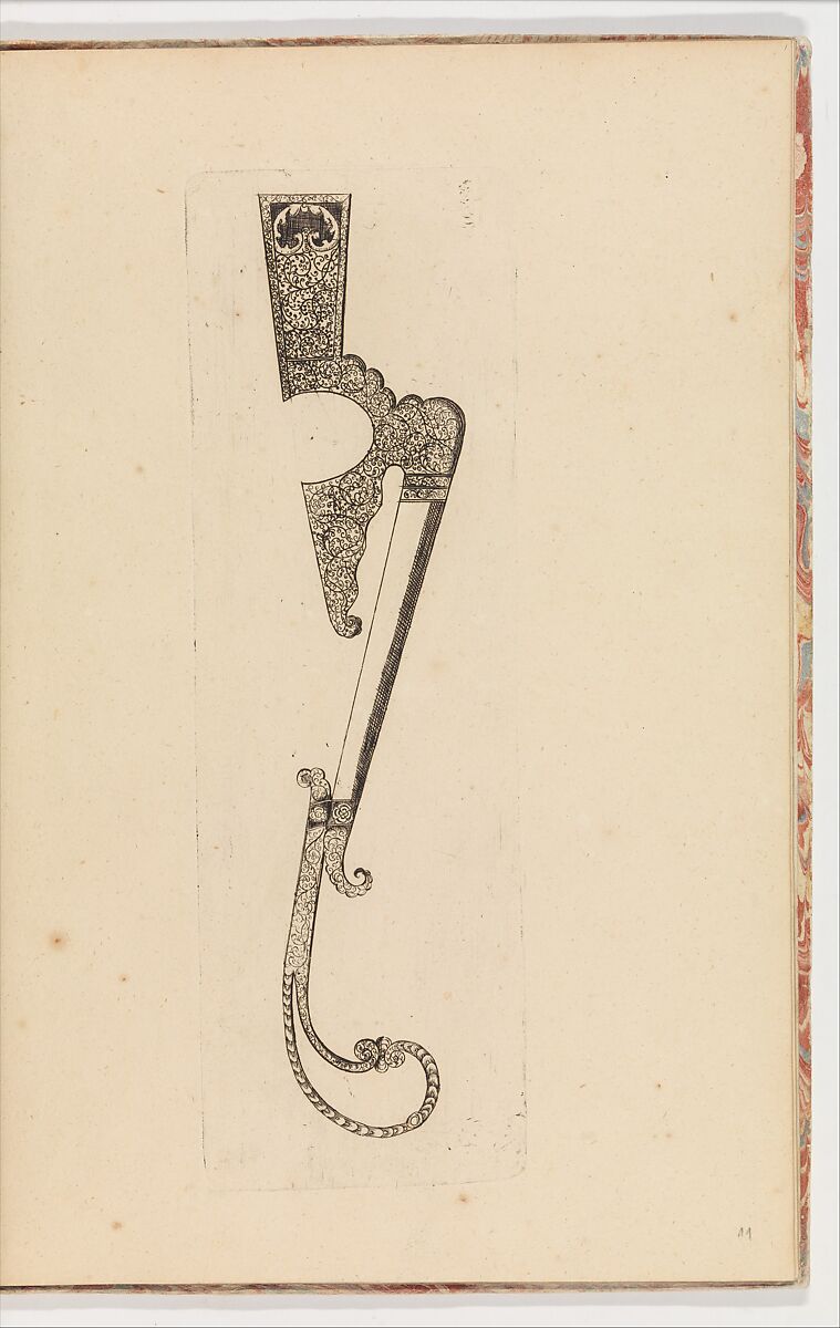 Album of Bit Designs, Rudolf Franz Ferdinand von Talmberg (Bohemian, ca. 1645–1702), Ink on paper, Bohemian