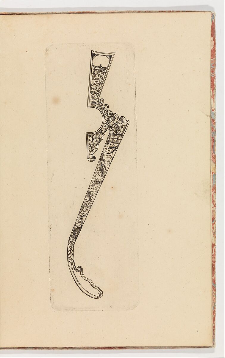 Album of Bit Designs, Rudolf Franz Ferdinand von Talmberg (Bohemian, ca. 1645–1702), Ink on paper, Bohemian