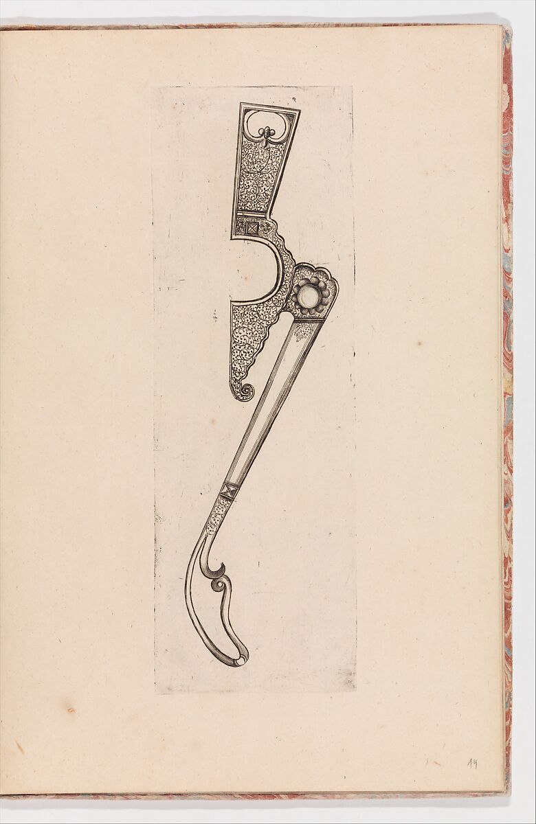 Album of Bit Designs, Rudolf Franz Ferdinand von Talmberg (Bohemian, ca. 1645–1702), Ink on paper, Bohemian