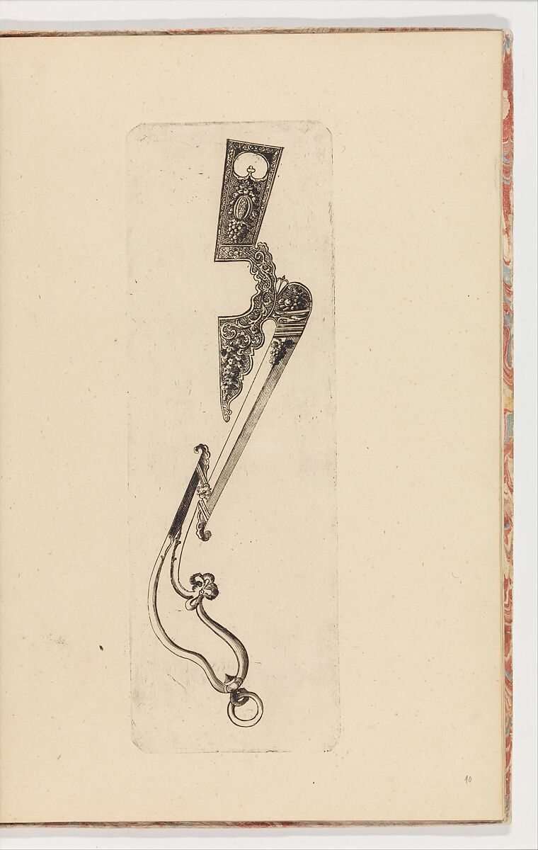 Album of Bit Designs, Rudolf Franz Ferdinand von Talmberg (Bohemian, ca. 1645–1702), Ink on paper, Bohemian
