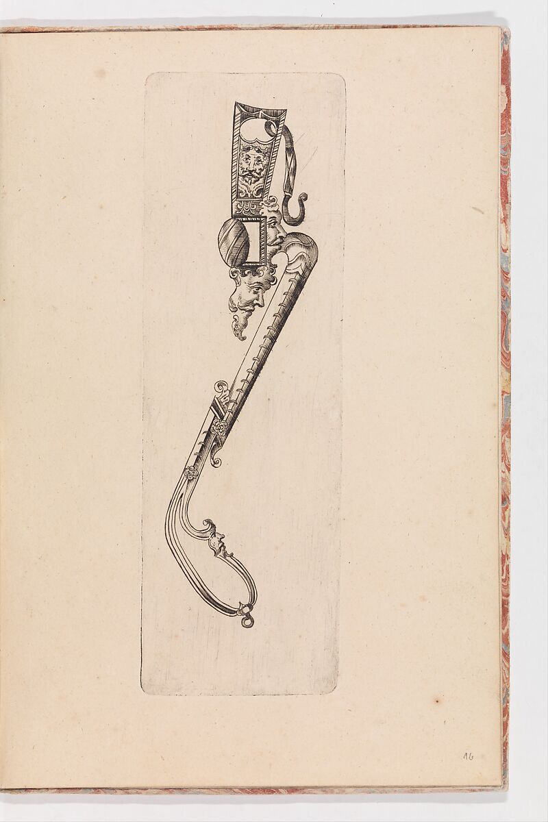 Album of Bit Designs, Rudolf Franz Ferdinand von Talmberg (Bohemian, ca. 1645–1702), Ink on paper, Bohemian