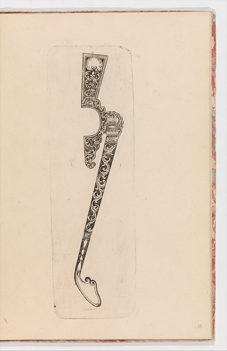 Album of Bit Designs, Rudolf Franz Ferdinand von Talmberg (Bohemian, ca. 1645–1702), Ink on paper, Bohemian