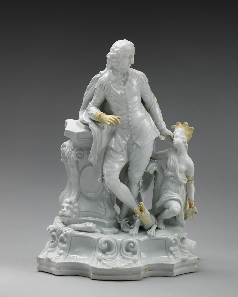Figure Group, Chelsea Factory (ca. 1745–1784), Porcelain, British