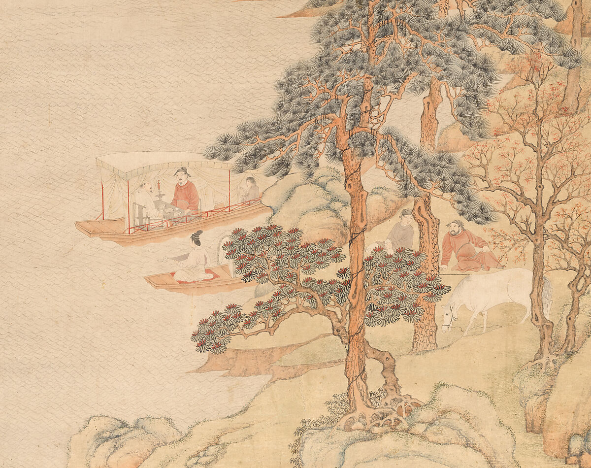 Song of the Lute, Ding Yunpeng  Chinese, Hanging scroll; ink and color on paper, China