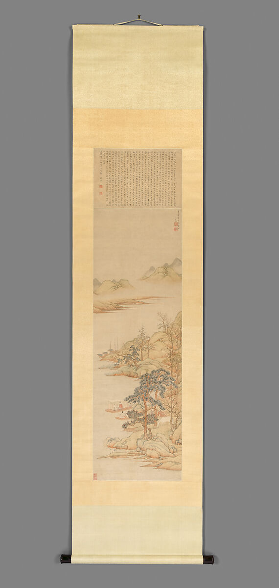 Song of the Lute, Ding Yunpeng (Chinese, 1547–ca. 1621), Hanging scroll; ink and color on paper, China