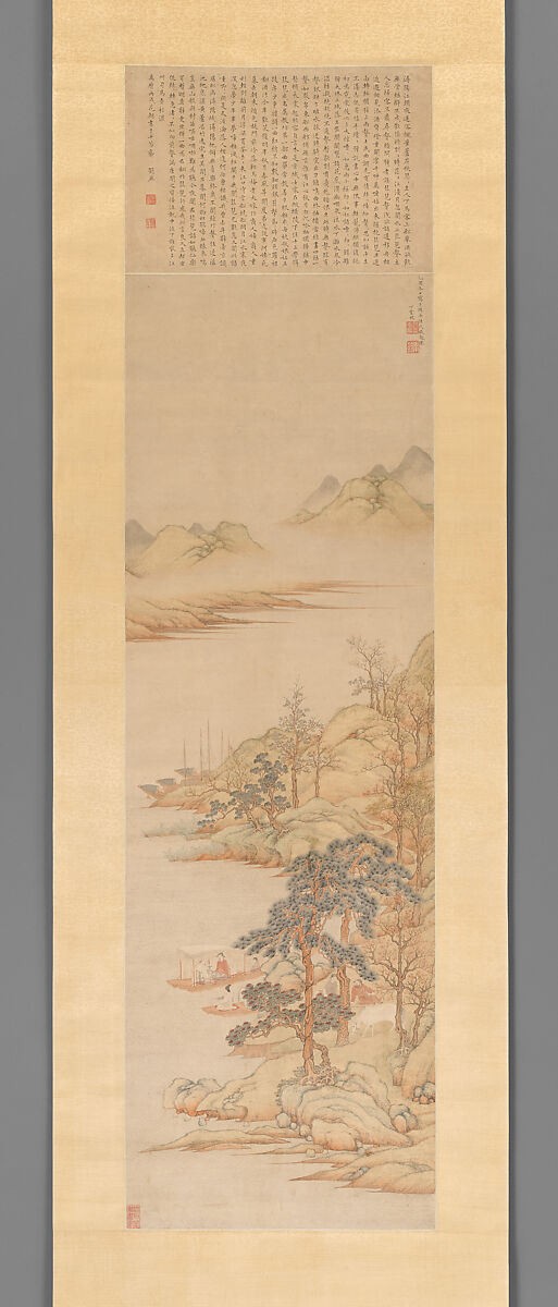 Song of the Lute, Ding Yunpeng (Chinese, 1547–ca. 1621), Hanging scroll; ink and color on paper, China