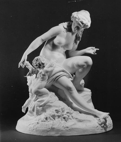 Figural Group, Porcelain, French 