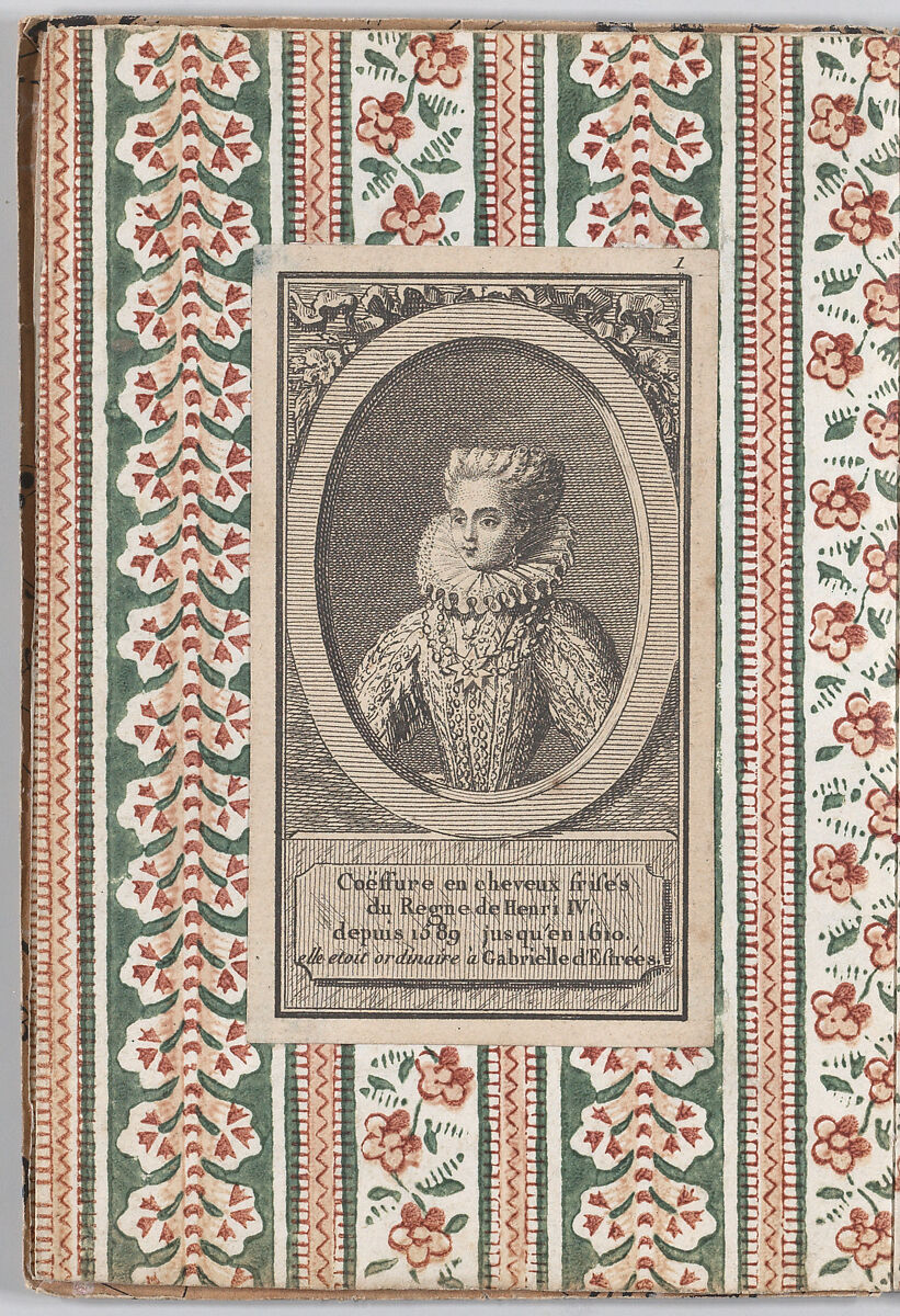 Twelves Plates from "Almanach de la toilette et de la coiffure des dames françoises", Remondini Family (Italian, 1649–1861), Book 