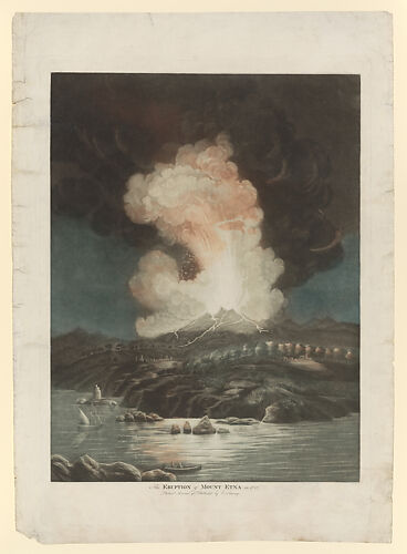 Eruption of Mount Etna