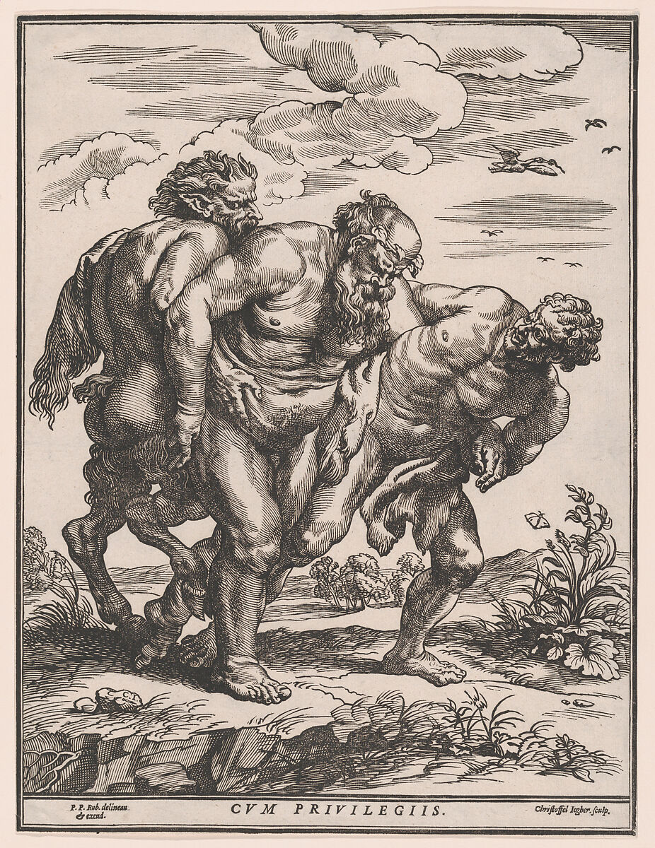 The March of Silenus, Christoffel Jegher (Flemish, 1596–1652/53), Woodcut 
