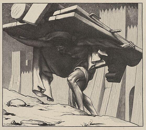 Samson Carrying the Gates, from 