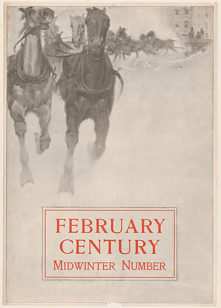 Century, Midwinter Number, February, George Wharton Edwards (American, Fair Haven, Connecticut 1869–1950 Greenwich, Connecticut), Lithograph 