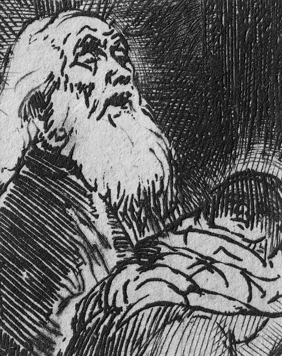 The Presentation in the Temple in the Dark Manner, Rembrandt (Rembrandt van Rijn) (Dutch, Leiden 1606–1669 Amsterdam), Etching and drypoint