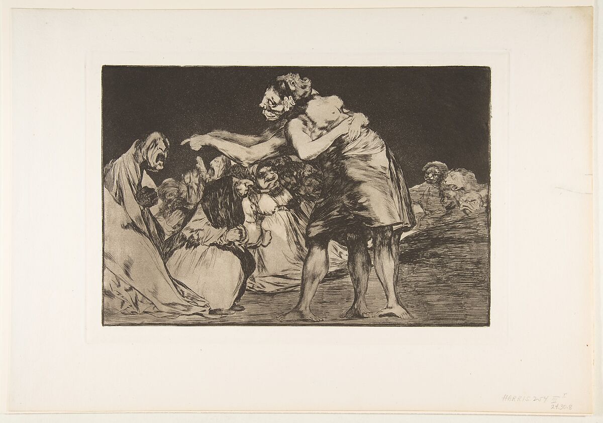 Goya (Francisco de Goya y Lucientes) 'Disorderly Folly' from the ...