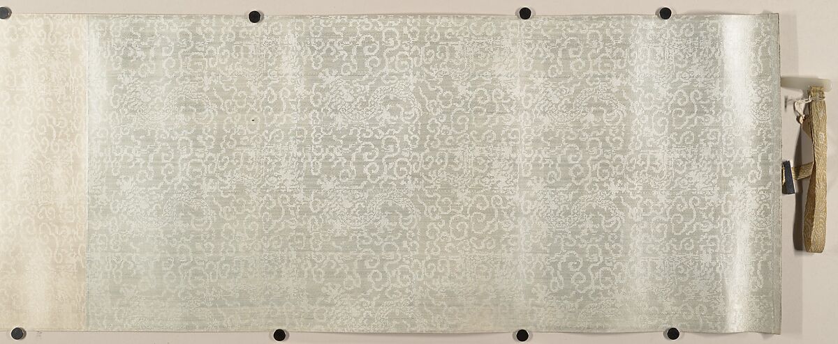 Landscape, In the Style of Wen Boren (Chinese, 1502–1575), Handscroll; ink and color on paper, China