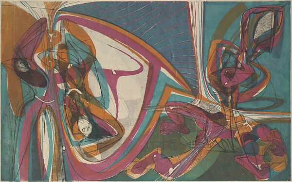 Stanley William Hayter - Cinq Personnages - The Metropolitan