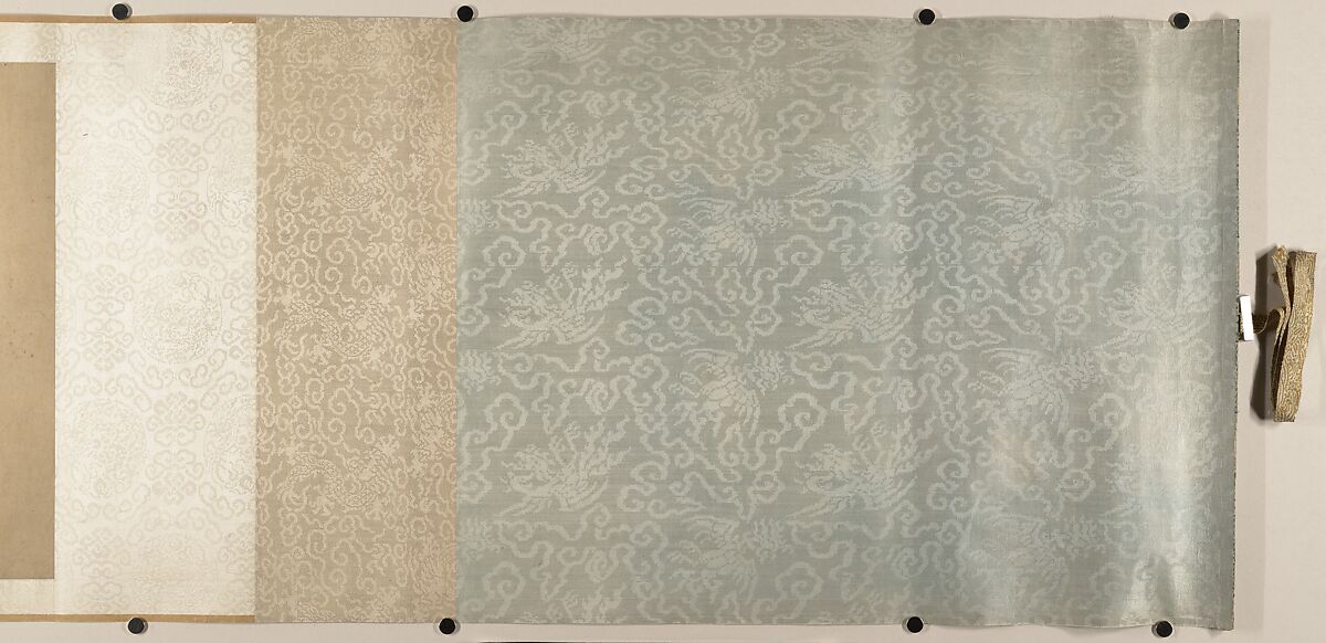 Immortals and Sages, Unidentified artist, Handscroll; ink on silk, China