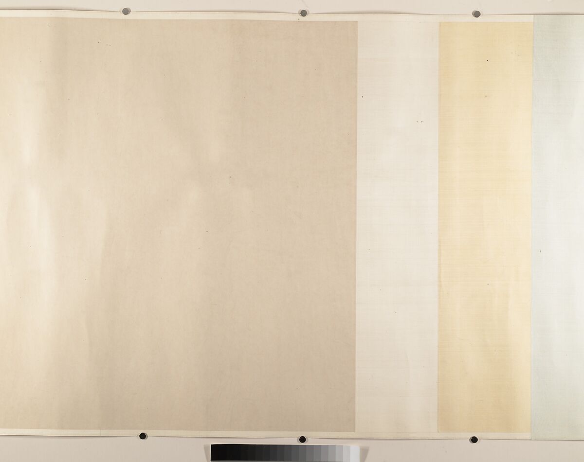 Rosy Sunset, Attributed to Wen Tong (Chinese, 1019–1079), Handscroll; ink and color on silk, China