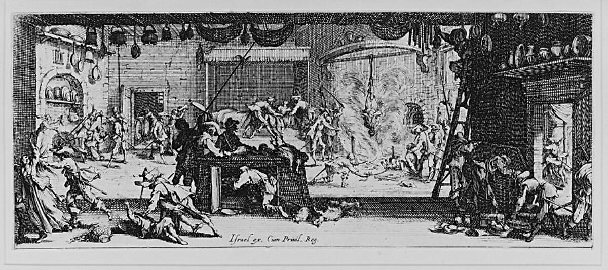 Les Miseres Et Les Mal-Heurs De La Guerre...Israel, Jacques Callot (French, Nancy 1592–1635 Nancy), Etching 