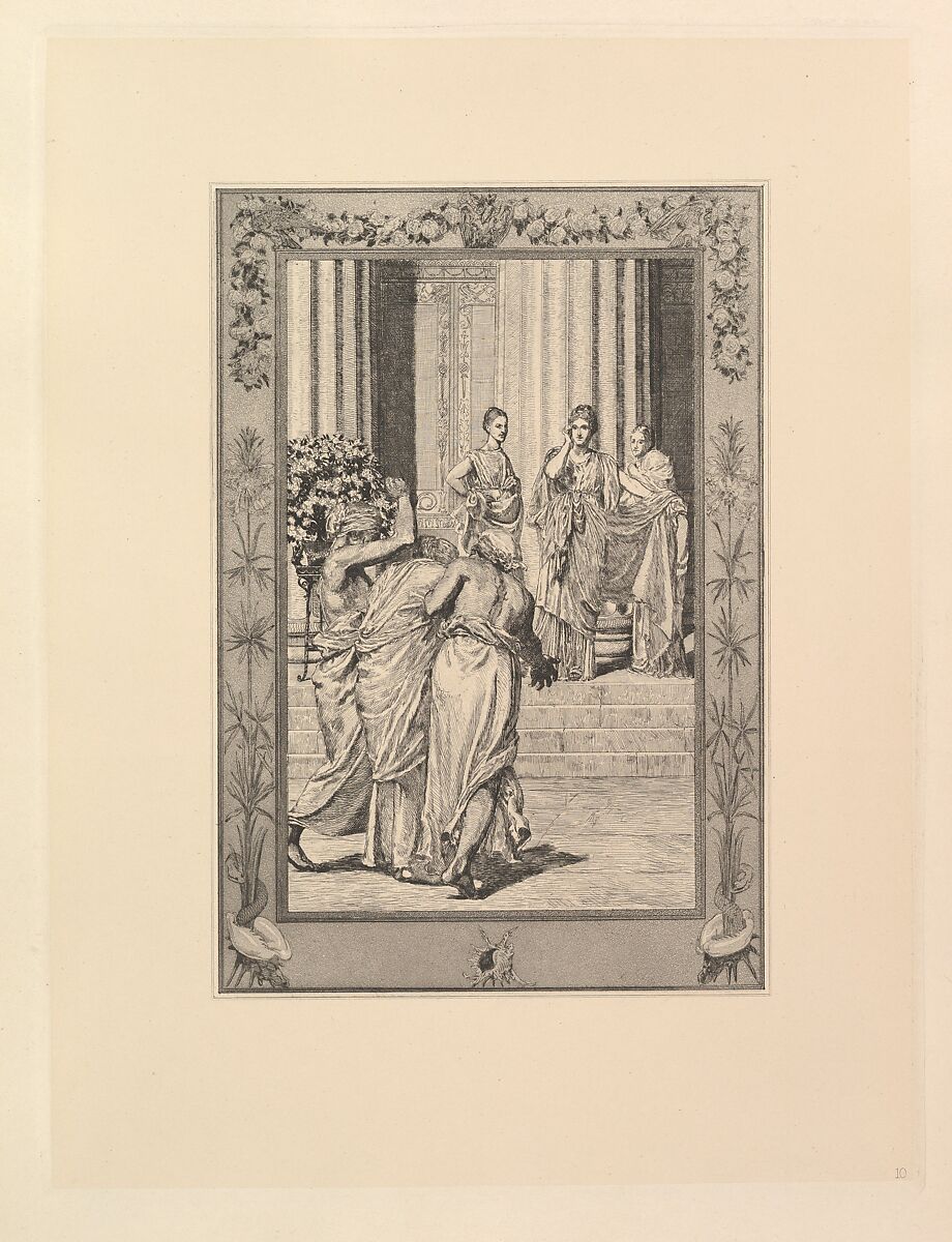 Max Klinger's Radierungen zu Apulejus' Märchen Amor und Psyche, Opus V a+b, Max Klinger (German, Leipzig 1857–1920 Großjena), Etching and aquatint
