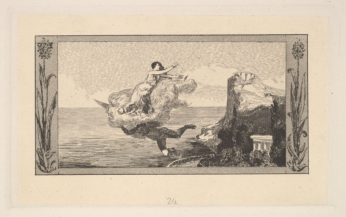 Max Klinger's Radierungen zu Apulejus' Märchen Amor und Psyche, Opus V a+b, Max Klinger (German, Leipzig 1857–1920 Großjena), Etching and aquatint