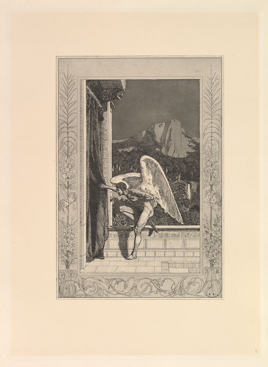 Max Klinger's Radierungen zu Apulejus' Märchen Amor und Psyche, Opus V a+b, Max Klinger (German, Leipzig 1857–1920 Großjena), Etching and aquatint